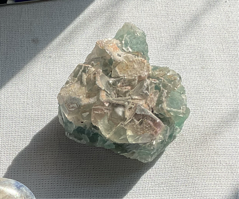 Natural Green Fluorite piece