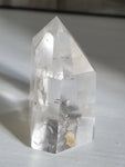 Natural polished Clear Quartz Point