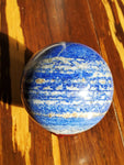 Natural polished Lapis Lazuli sphere