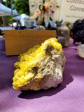 Natural raw Sulfur specimen