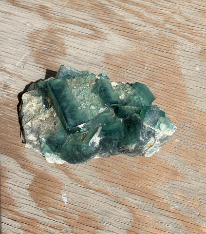 Natural Green Fluorite specimen