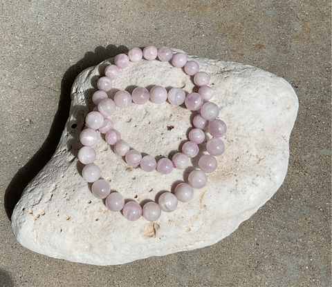 Natural Kunzite bracelet