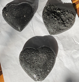 Natural Black Tourmaline heart