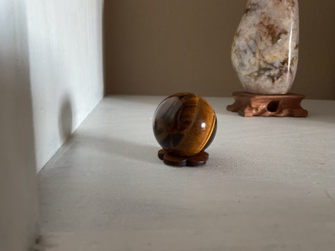 Natural Tiger’s Eye Sphere