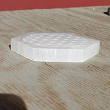 Natural Satin Spar Selenite plate