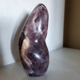 Natural polished Purple Anhydrite free form