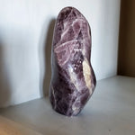 Natural polished Purple Anhydrite free form